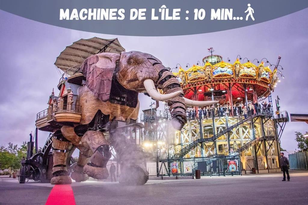 낭트 Machines De L'Ile - Fibre - Netflix - T2 La Tour 아파트 외부 사진